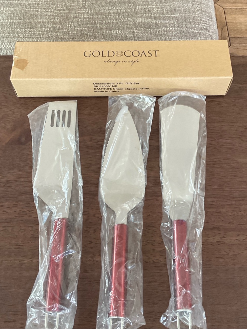 Gold Coast Kitchen Cooking Utensils Set of 3 New